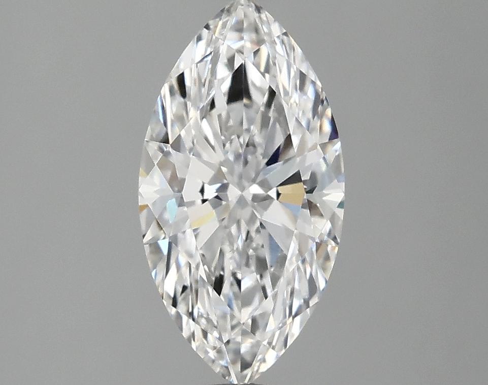 1.55 Carat Marquise Shaped Ideal Cut VVS2 IGI Certified Lab Grown Diamond