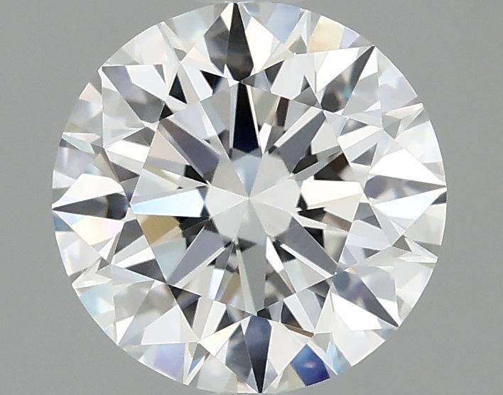 1.54 Carat Round Shaped Ideal Cut VVS2 IGI Certified Lab Grown Diamond