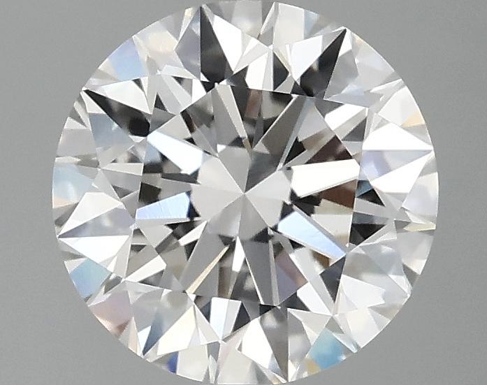 2.08 Carat Round Shaped Excellent Cut VVS2 IGI Certified Lab Grown Diamond