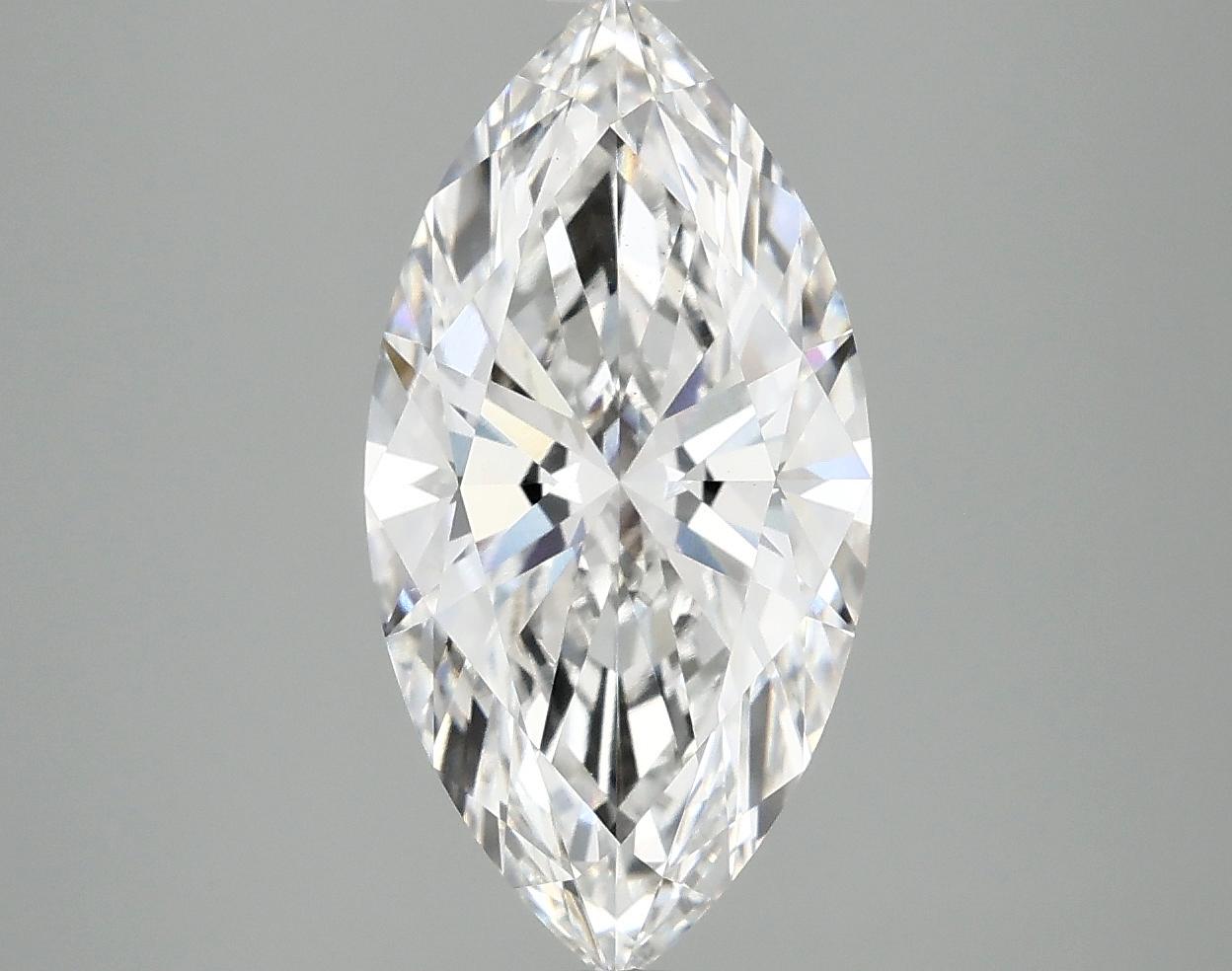 3.02 Carat Marquise Shaped Ideal Cut VS1 IGI Certified Lab Grown Diamond