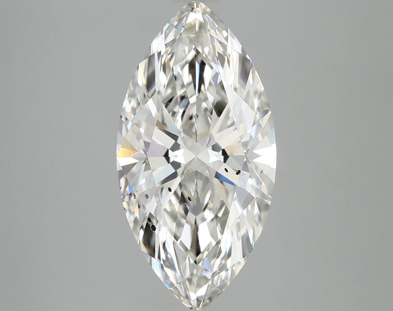 3.07 Carat Marquise Shaped Ideal Cut SI1 IGI Certified Lab Grown Diamond