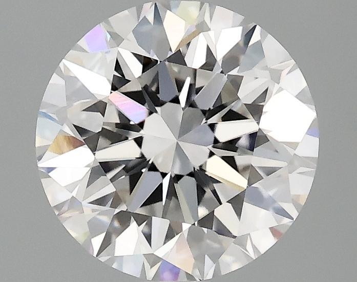 2.05 Carat Round Shaped Excellent Cut VVS2 IGI Certified Lab Grown Diamond