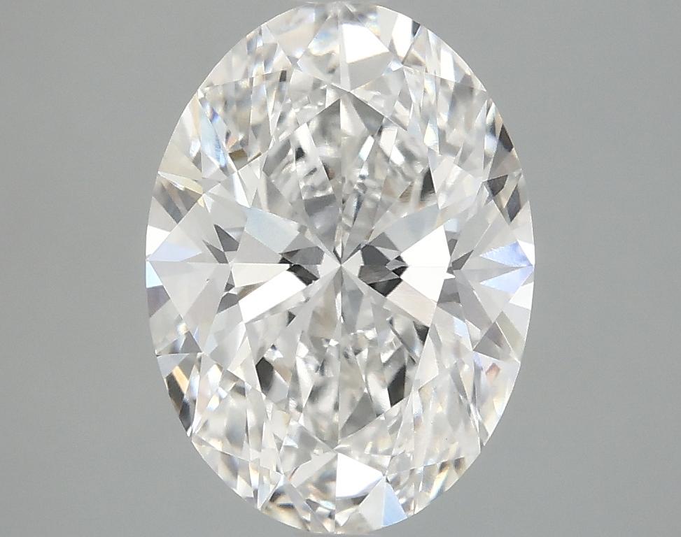 3.03 Carat Oval Shaped Ideal Cut VVS2 IGI Certified Lab Grown Diamond