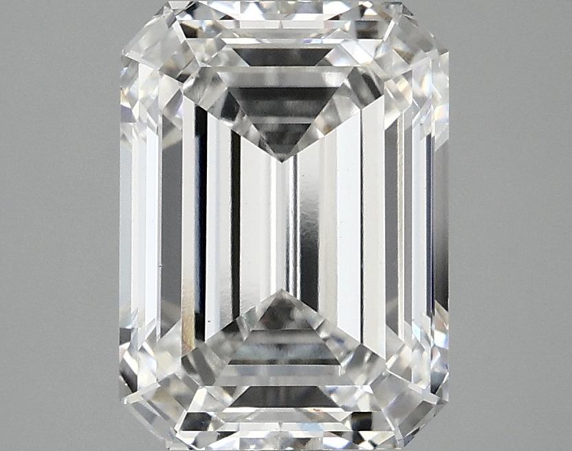 3.09 Carat Emerald Shaped Excellent Cut VS1 IGI Certified Lab Grown Diamond