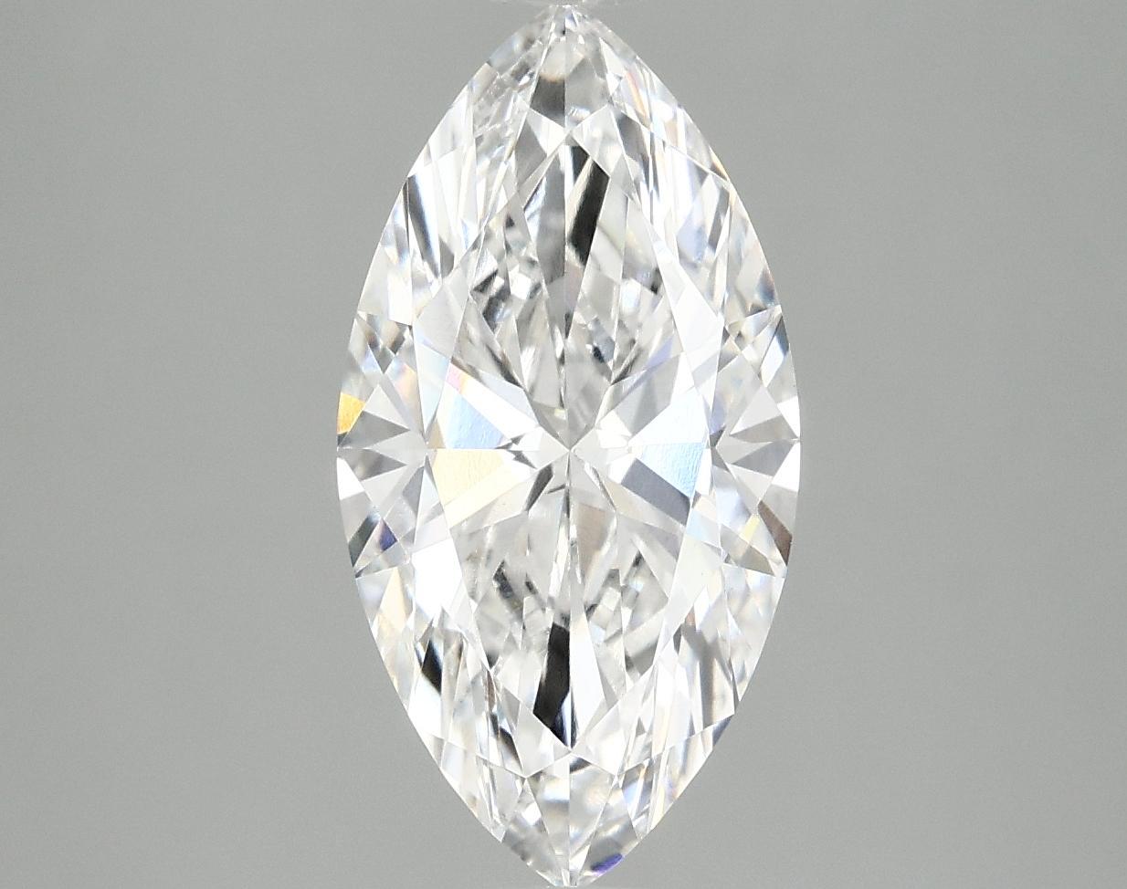 2.46 Carat Marquise Shaped Ideal Cut VS1 IGI Certified Lab Grown Diamond