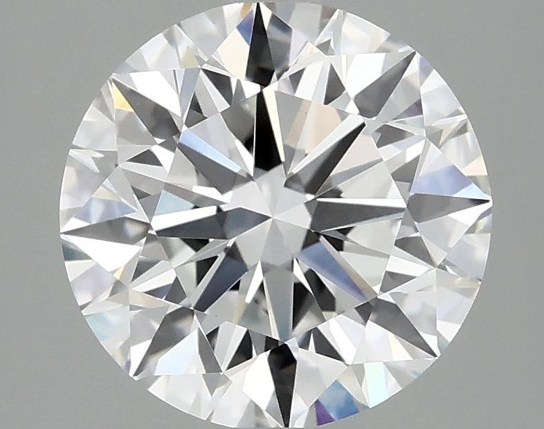 3.01 Carat Round Shaped Ideal Cut VVS2 IGI Certified Lab Grown Diamond