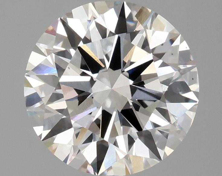 2.1 Carat Round Shaped Excellent Cut VS2 GIA Certified Lab Grown Diamond