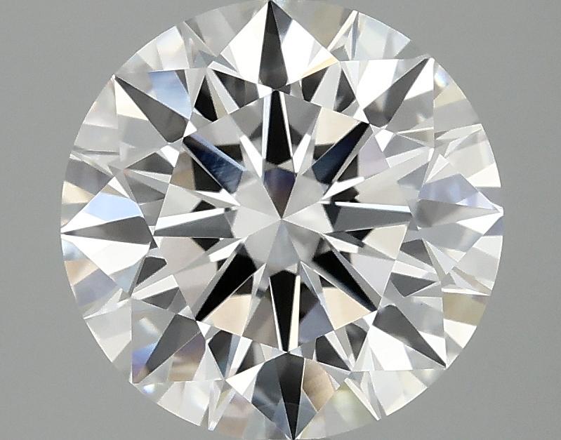 3.09 Carat Round Shaped Excellent Cut VVS2 IGI Certified Lab Grown Diamond