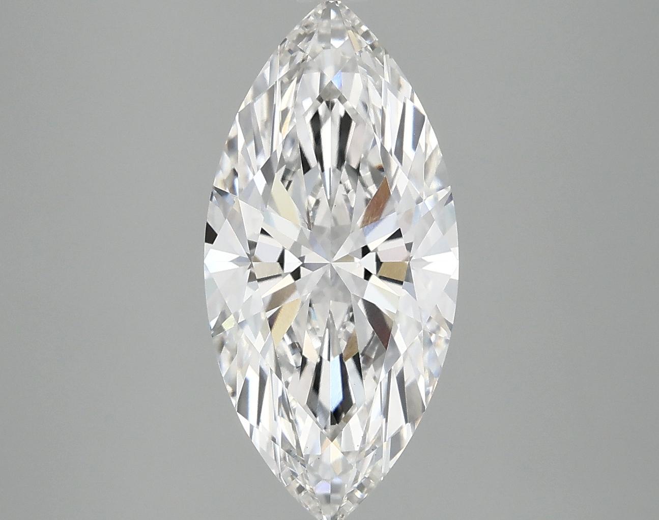 3.06 Carat Marquise Shaped Excellent Cut VS1 IGI Certified Lab Grown Diamond