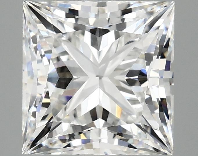 3.02 Carat Princess Shaped Ideal Cut VVS2 IGI Certified Lab Grown Diamond