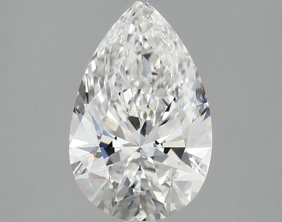 2.03 Carat Pear Shaped Ideal Cut VVS2 IGI Certified Lab Grown Diamond