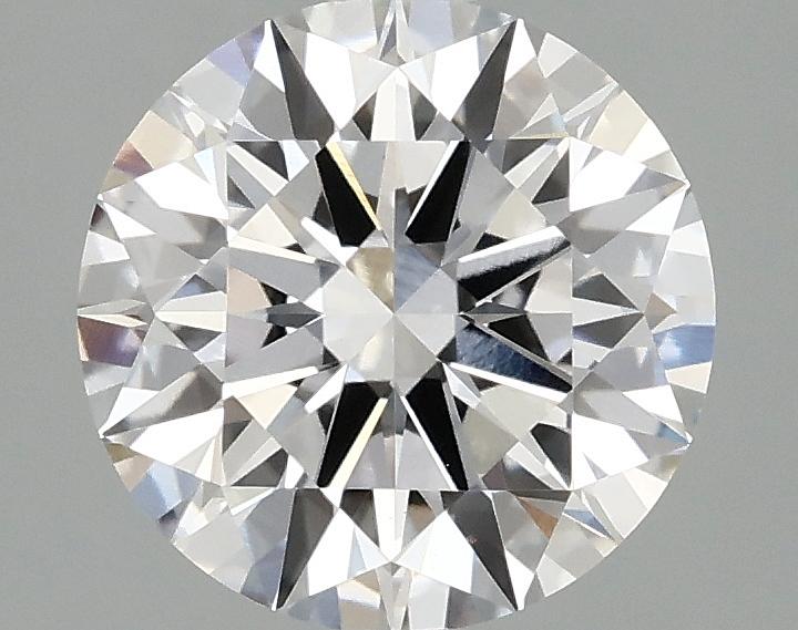 2.08 Carat Round Shaped Ideal Cut VVS2 IGI Certified Lab Grown Diamond