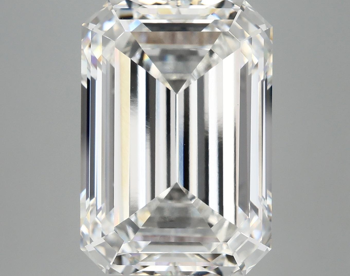 10.24 Carat Emerald Shaped Ideal Cut VVS2 IGI Certified Lab Grown Diamond