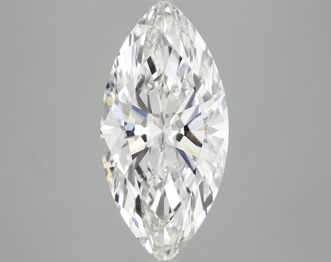 3.05 Carat Marquise Shaped Excellent Cut VS2 IGI Certified Lab Grown Diamond