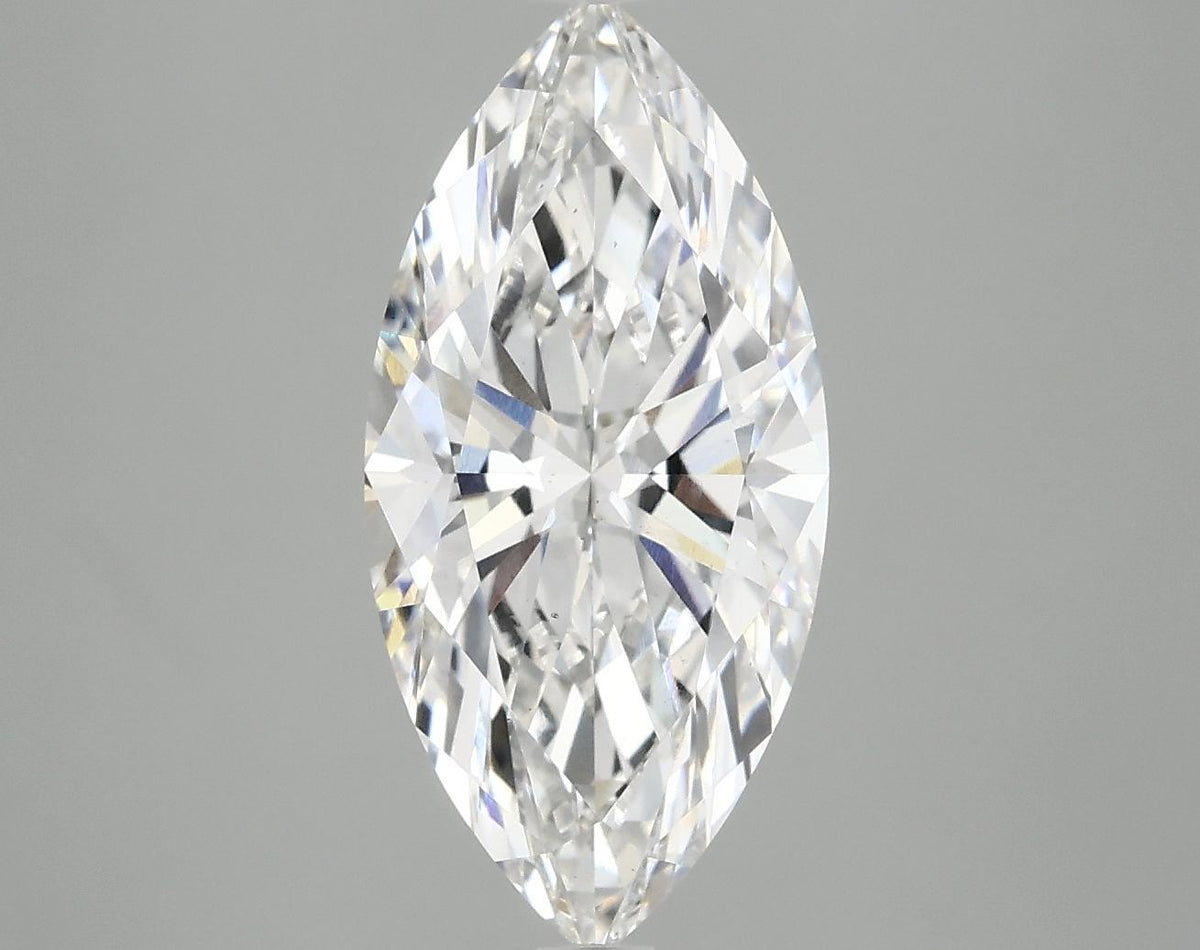 3.05 Carat Marquise Shaped Excellent Cut VS2 IGI Certified Lab Grown Diamond