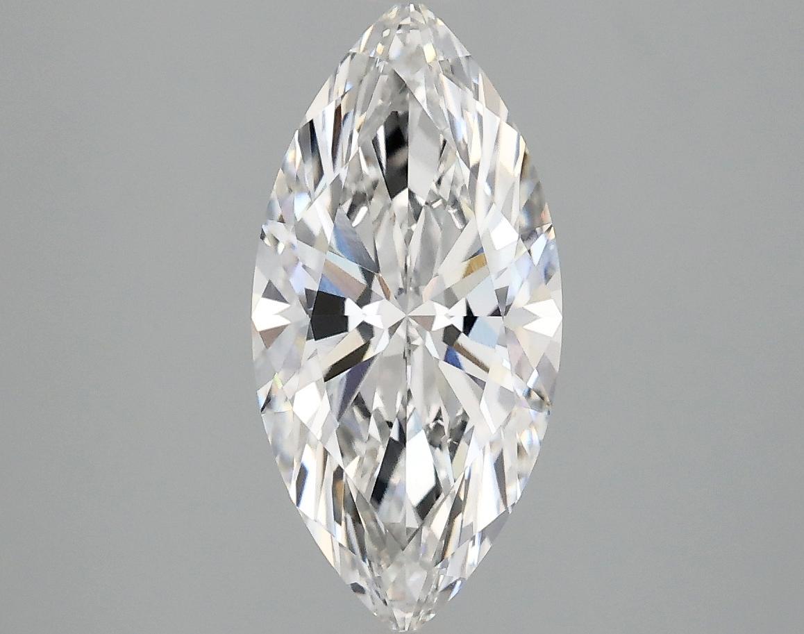 2.09 Carat Marquise Shaped Excellent Cut VVS2 IGI Certified Lab Grown Diamond