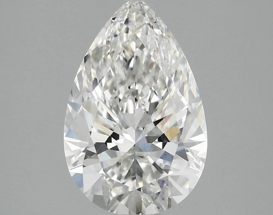 2.08 Carat Pear Shaped Excellent Cut VVS2 IGI Certified Lab Grown Diamond