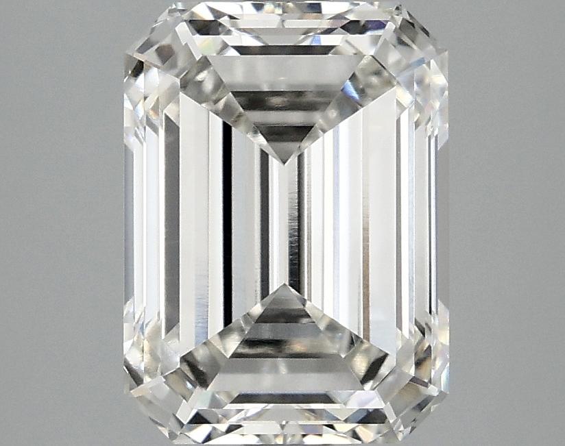 3.03 Carat Emerald Shaped Excellent Cut VVS2 IGI Certified Lab Grown Diamond