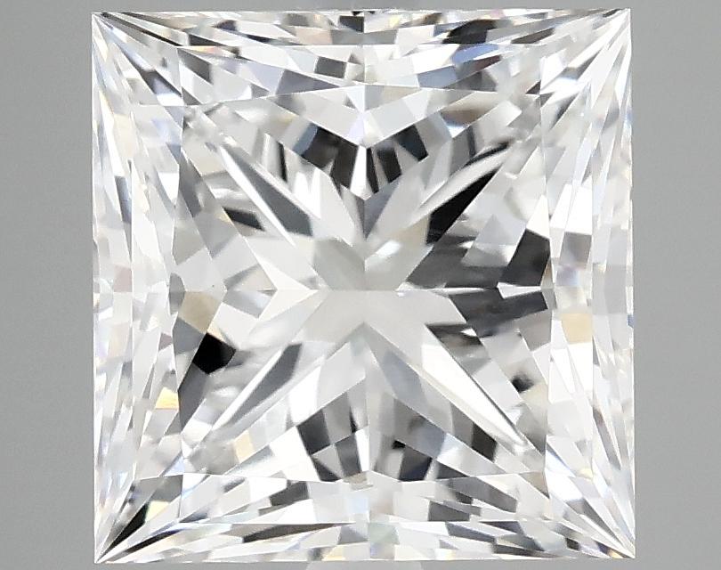 4.81 Carat Princess Shaped Ideal Cut VVS2 IGI Certified Lab Grown Diamond