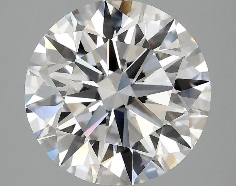 3.07 Carat Round Shaped Ideal Cut VVS2 IGI Certified Lab Grown Diamond