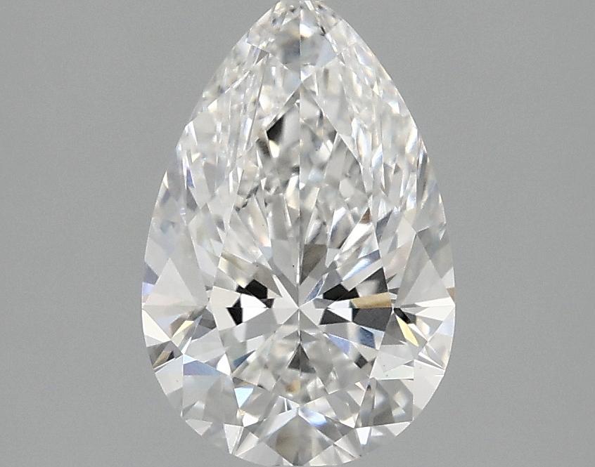 1.55 Carat Pear Shaped Excellent Cut VS1 IGI Certified Lab Grown Diamond