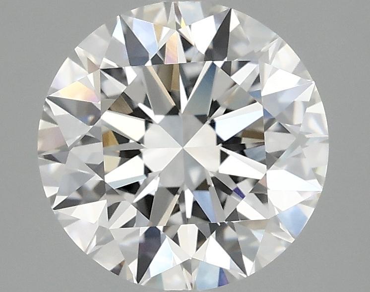 2.58 Carat Round Shaped Ideal Cut VVS2 IGI Certified Lab Grown Diamond