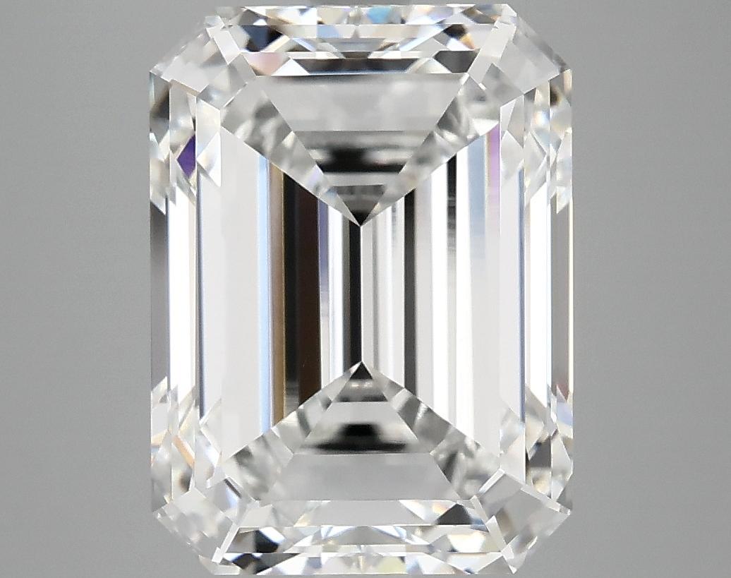 6.2 Carat Emerald Shaped Excellent Cut VVS2 IGI Certified Lab Grown Diamond