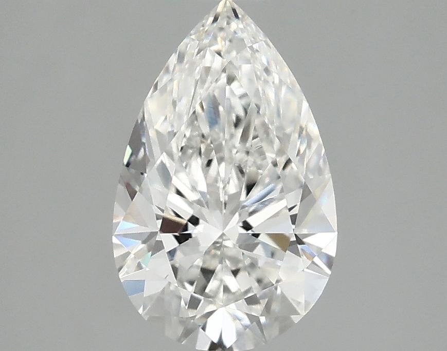 1.65 Carat Pear Shaped Ideal Cut VVS2 IGI Certified Lab Grown Diamond