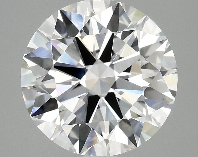 3.09 Carat Round Shaped Excellent Cut VVS2 IGI Certified Lab Grown Diamond