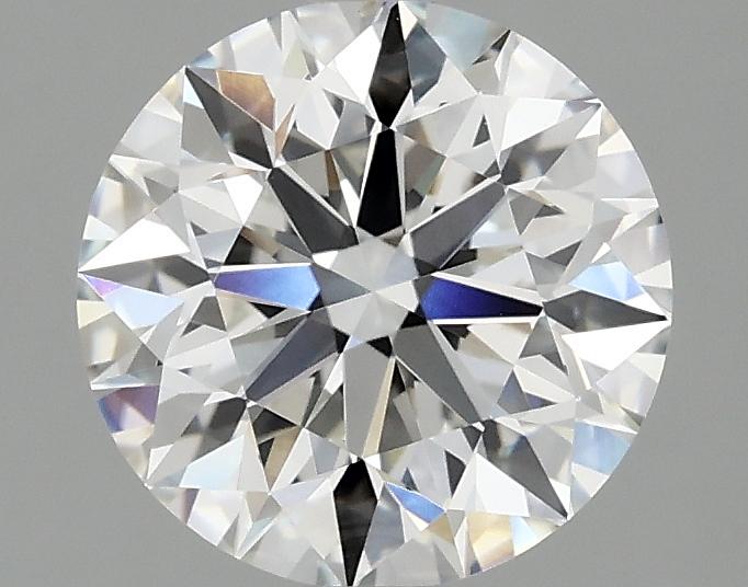 2.09 Carat Round Shaped Excellent Cut VVS2 IGI Certified Lab Grown Diamond