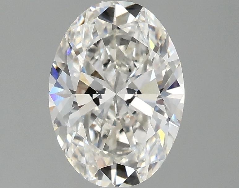1.45 Carat Oval Shaped Ideal Cut VVS2 IGI Certified Lab Grown Diamond