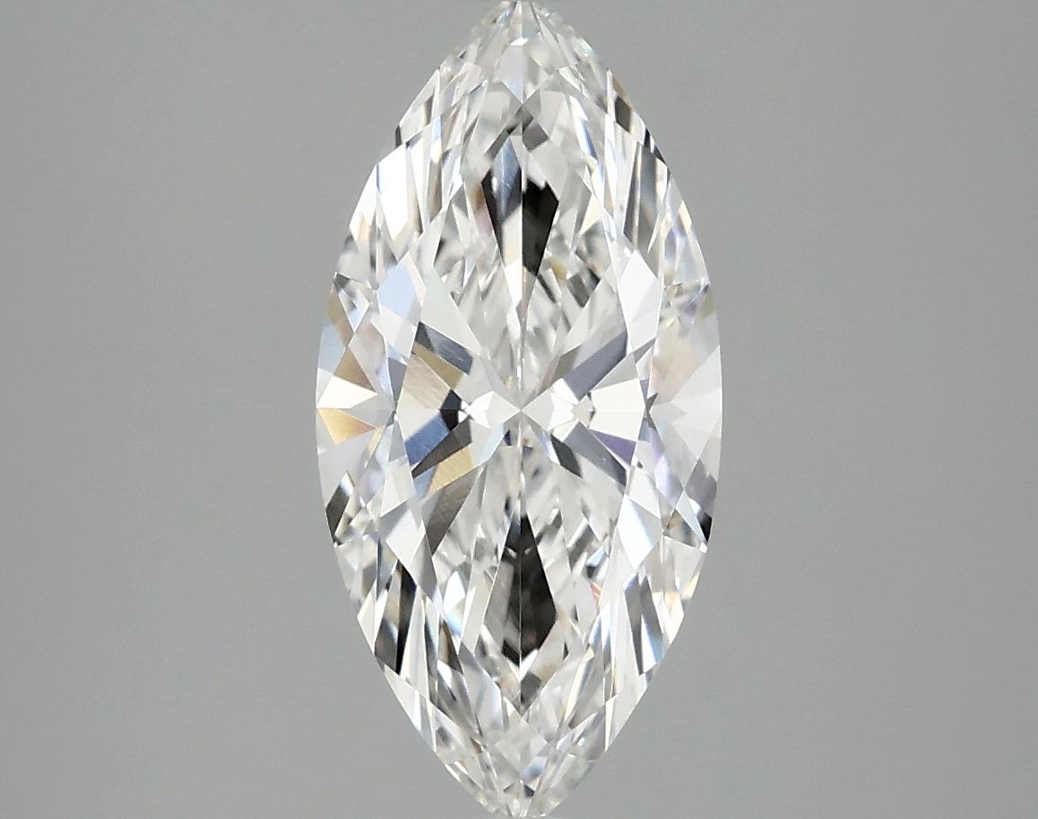 2.09 Carat Marquise Shaped Excellent Cut VVS2 IGI Certified Lab Grown Diamond