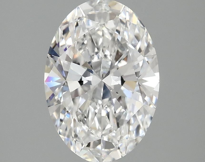 2.08 Carat Oval Shaped Ideal Cut VVS2 IGI Certified Lab Grown Diamond