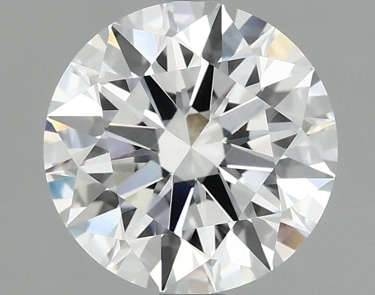 2.14 Carat Round Shaped Ideal Cut VVS2 IGI Certified Lab Grown Diamond