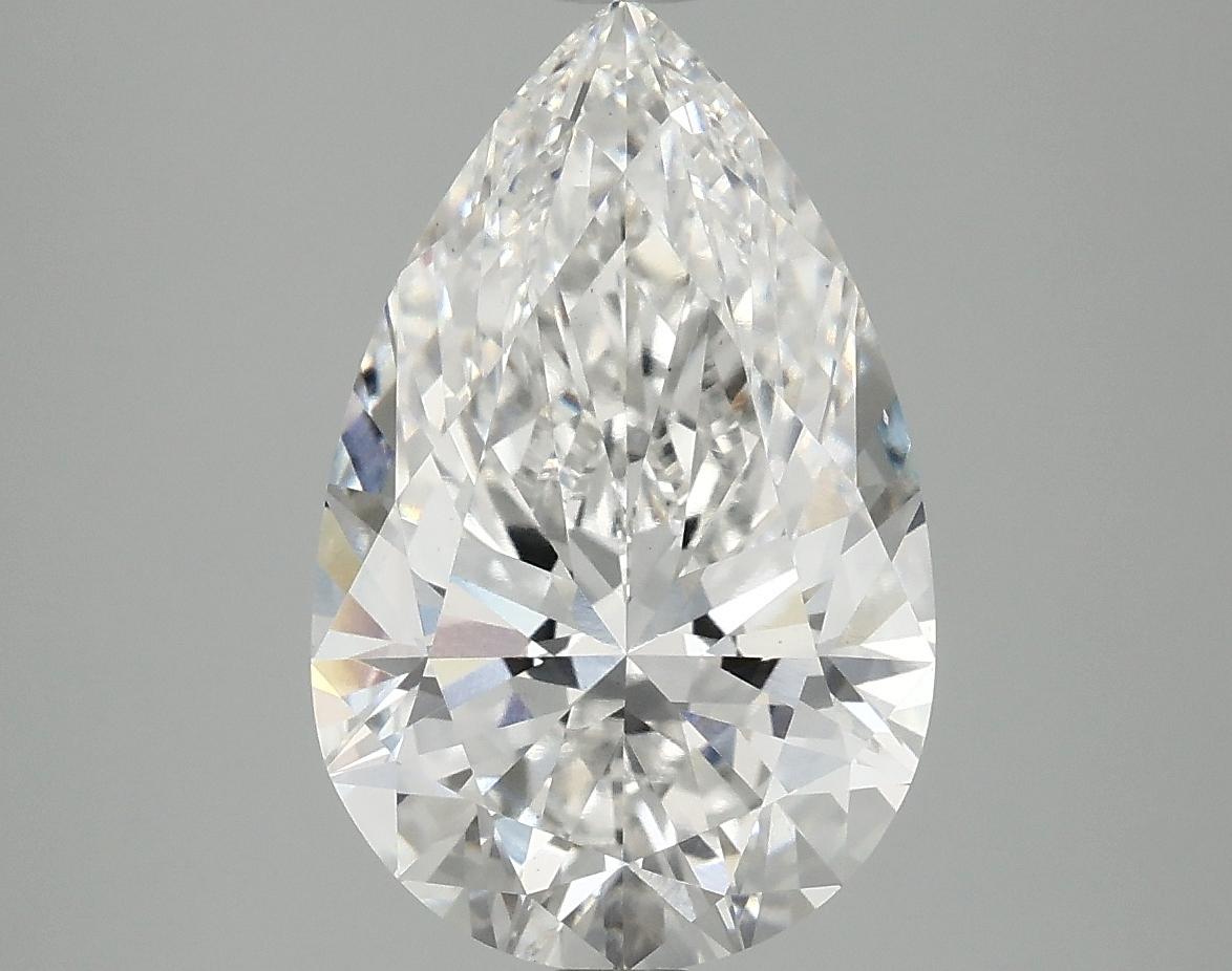 4.07 Carat Pear Shaped Ideal Cut VS1 IGI Certified Lab Grown Diamond