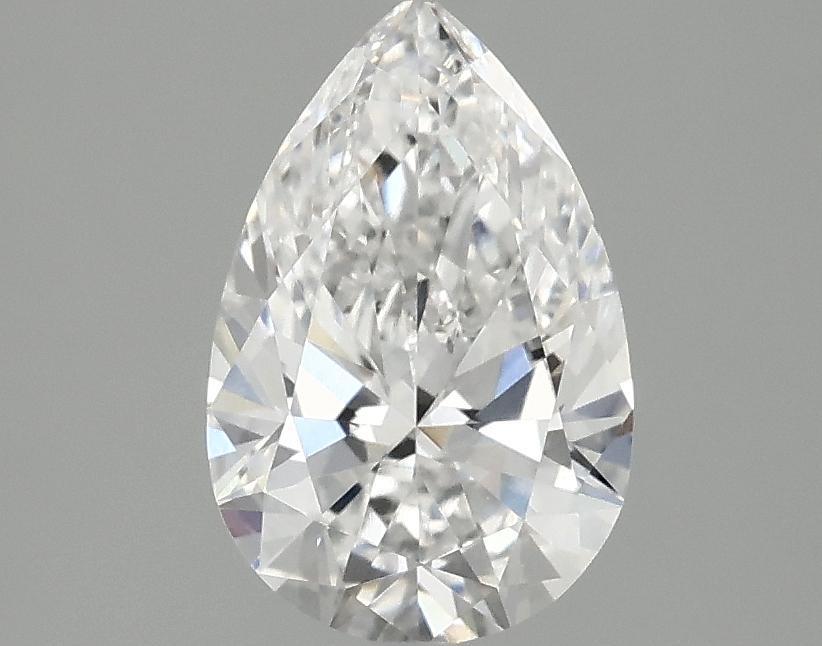 1.5 Carat Pear Shaped Excellent Cut VVS2 IGI Certified Lab Grown Diamond