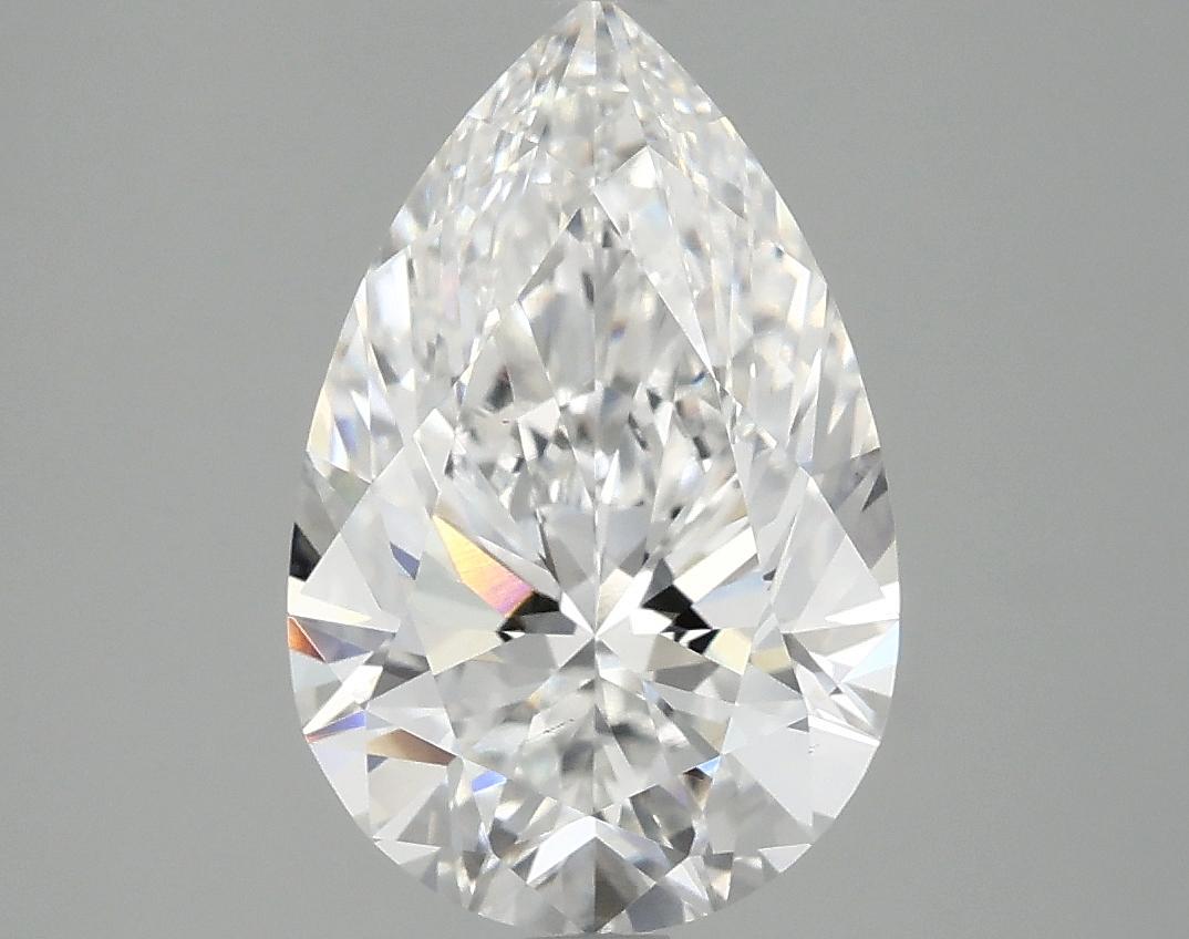 3.09 Carat Pear Shaped Ideal Cut VS1 IGI Certified Lab Grown Diamond