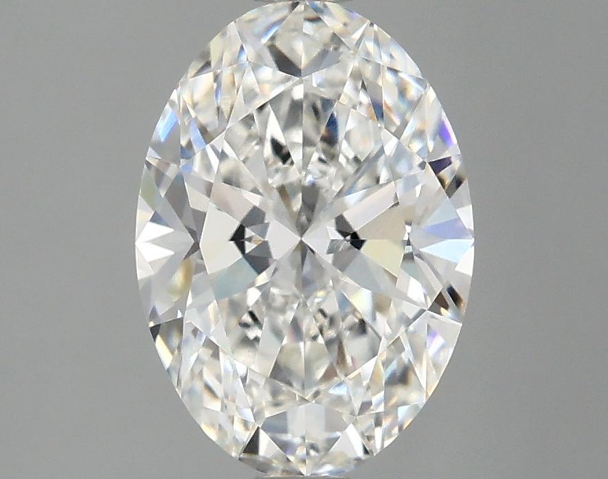 2.09 Carat Oval Shaped Ideal Cut VVS2 IGI Certified Lab Grown Diamond