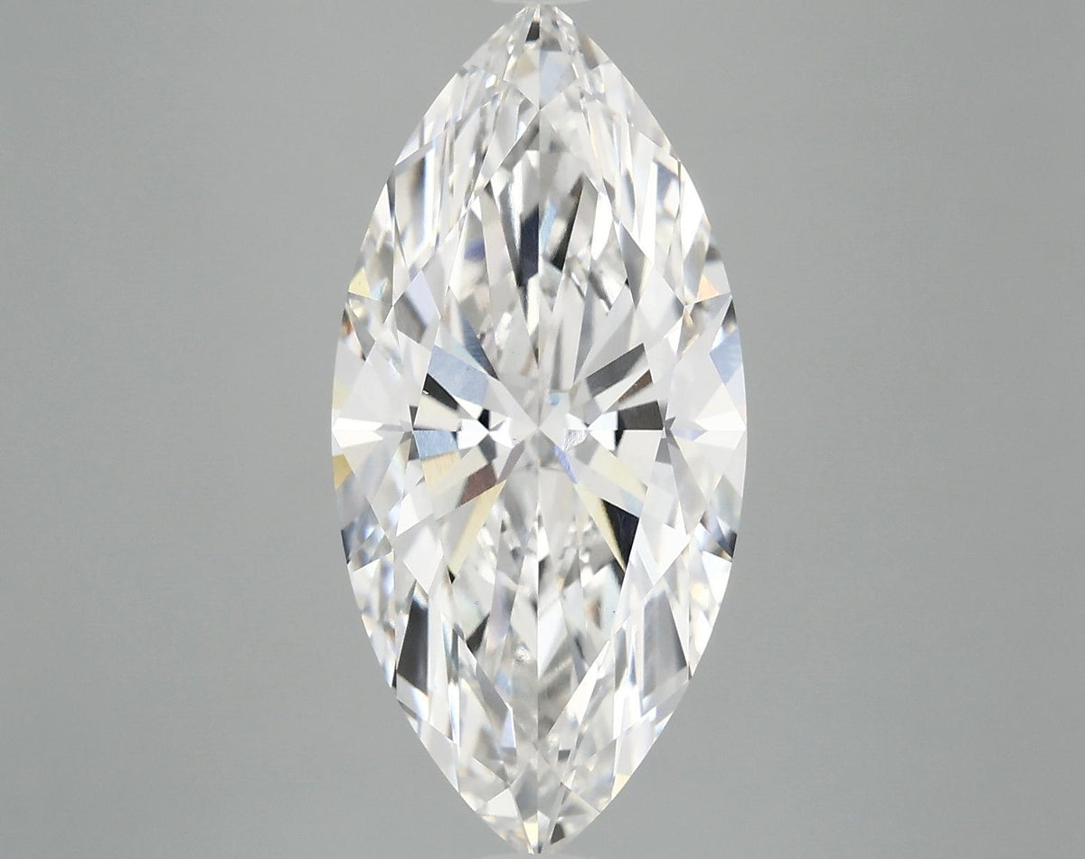 5.03 Carat Marquise Shaped Excellent Cut VS1 GSI Certified Lab Grown Diamond