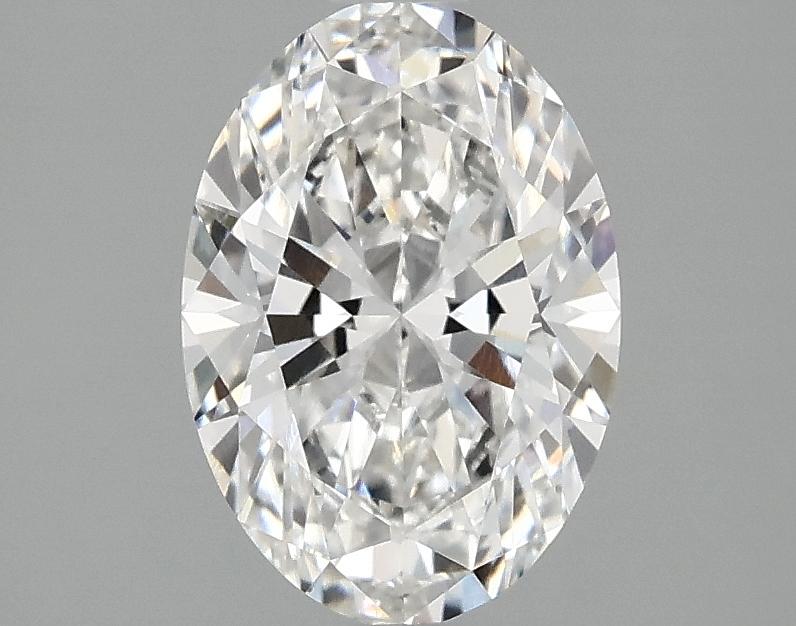 1.54 Carat Oval Shaped Ideal Cut VVS2 IGI Certified Lab Grown Diamond