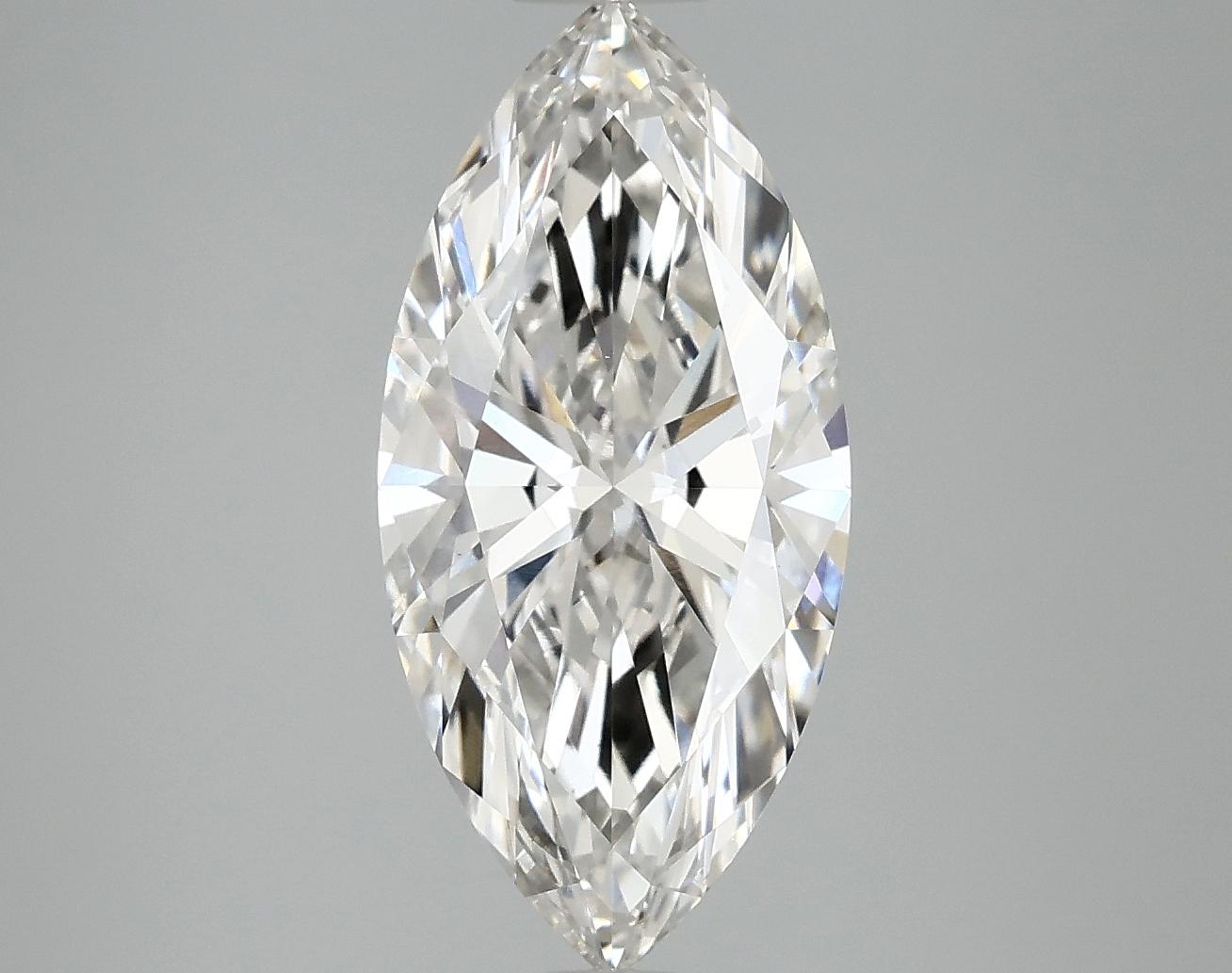 3.01 Carat Marquise Shaped Excellent Cut VS1 IGI Certified Lab Grown Diamond