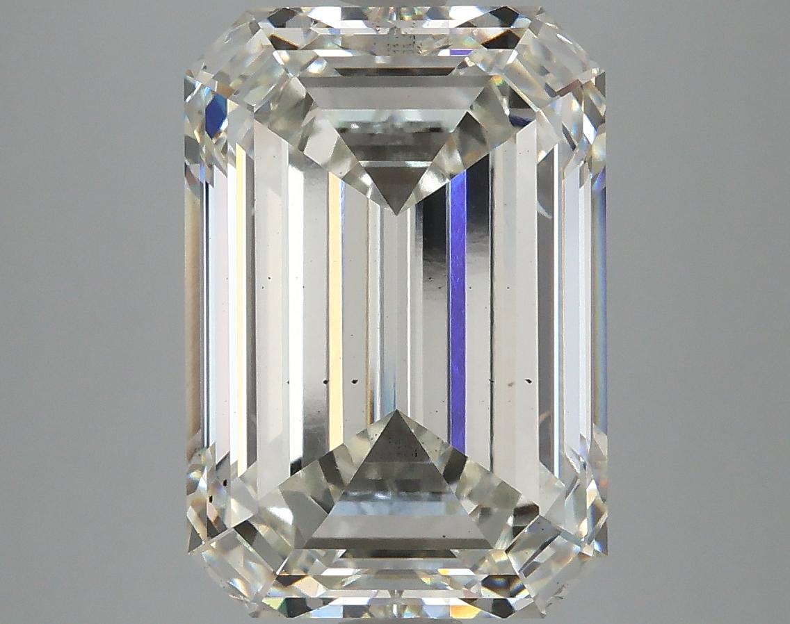 6.74 Carat Emerald Shaped Ideal Cut VS2 IGI Certified Lab Grown Diamond