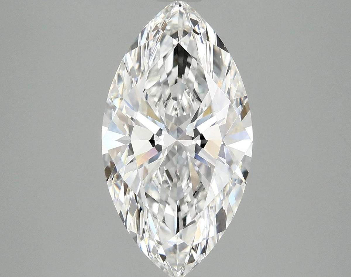 3.09 Carat Marquise Shaped Excellent Cut VS1 IGI Certified Lab Grown Diamond