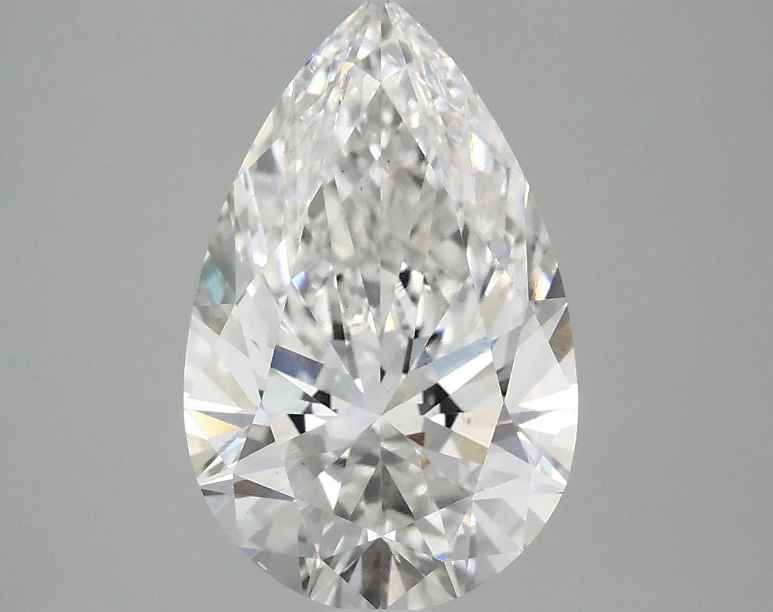 3.06 Carat Pear Shaped Ideal Cut VS2 IGI Certified Lab Grown Diamond