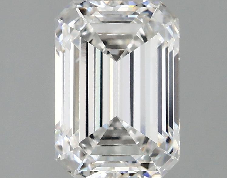 2.1 Carat Emerald Shaped Ideal Cut VVS2 IGI Certified Lab Grown Diamond