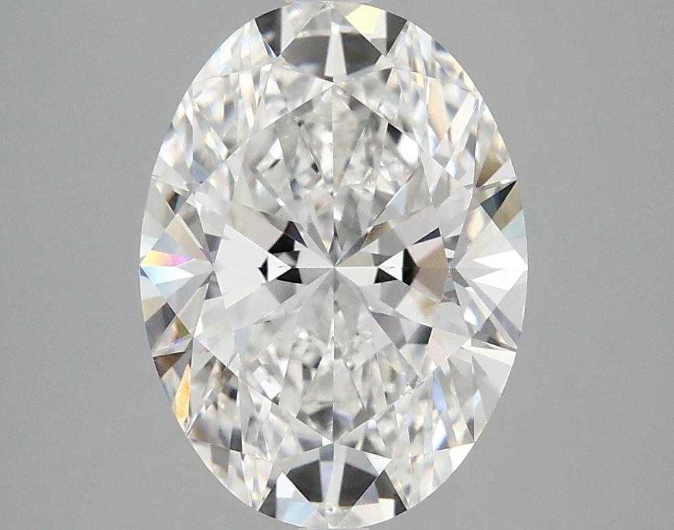 3.09 Carat Oval Shaped Excellent Cut VVS2 IGI Certified Lab Grown Diamond