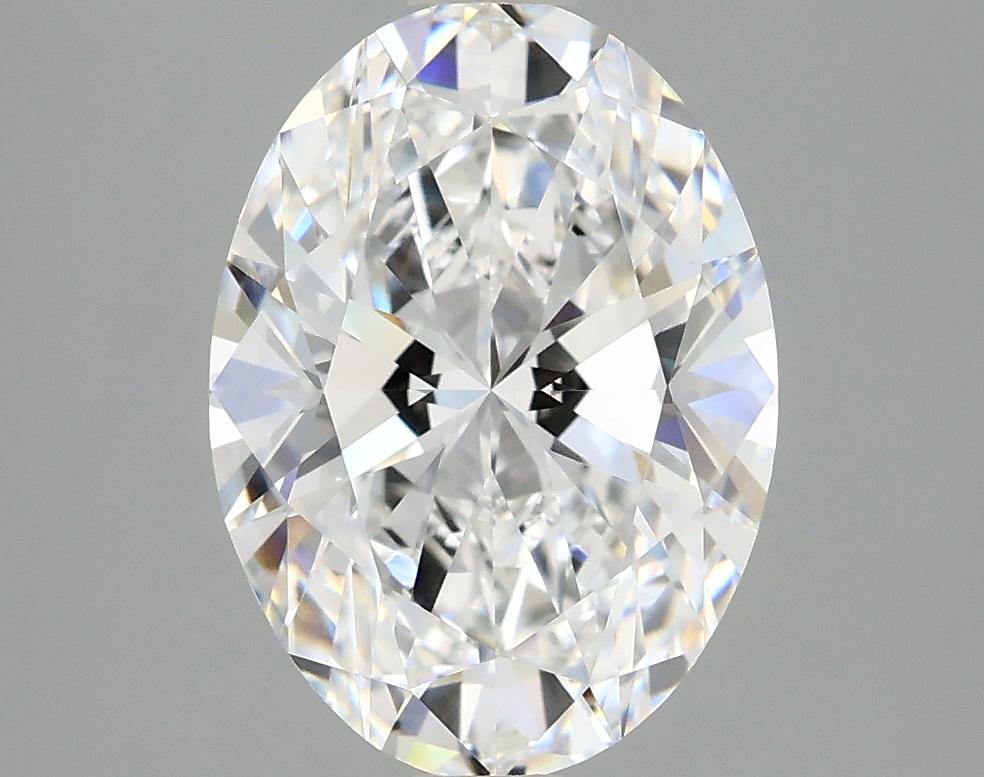 3.08 Carat Oval Shaped Ideal Cut VVS2 IGI Certified Lab Grown Diamond