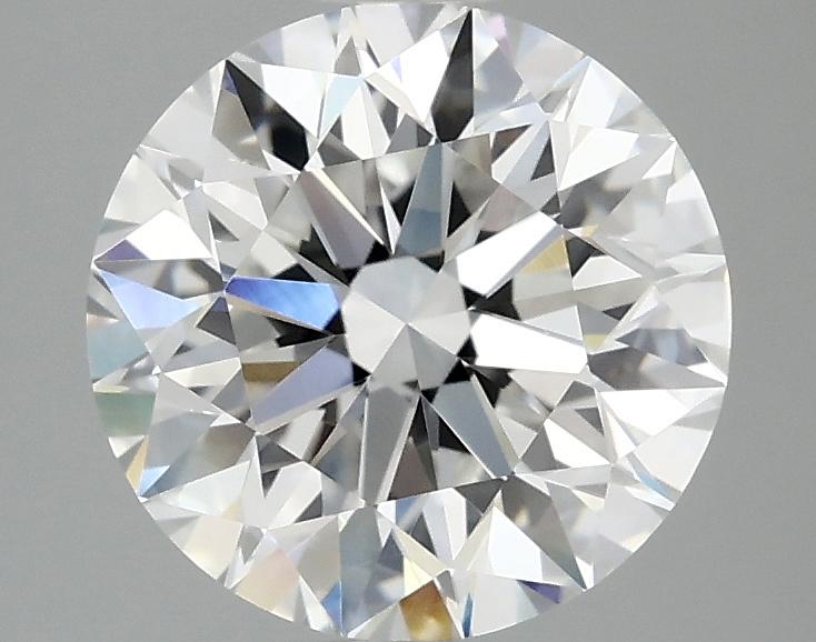 2.55 Carat Round Shaped Excellent Cut VVS2 IGI Certified Lab Grown Diamond