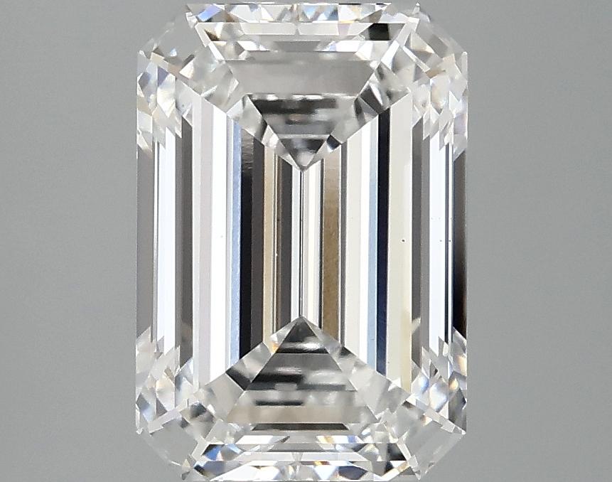 3.09 Carat Emerald Shaped Ideal Cut VS1 IGI Certified Lab Grown Diamond