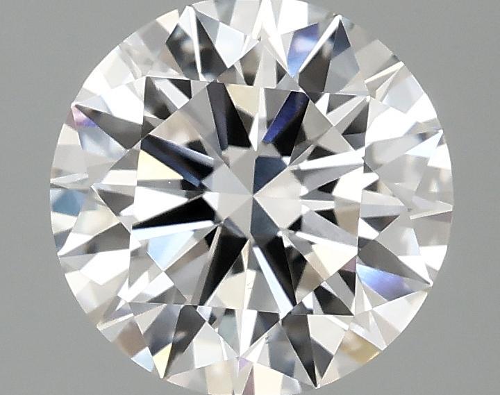 2.05 Carat Round Shaped Ideal Cut VS1 IGI Certified Lab Grown Diamond